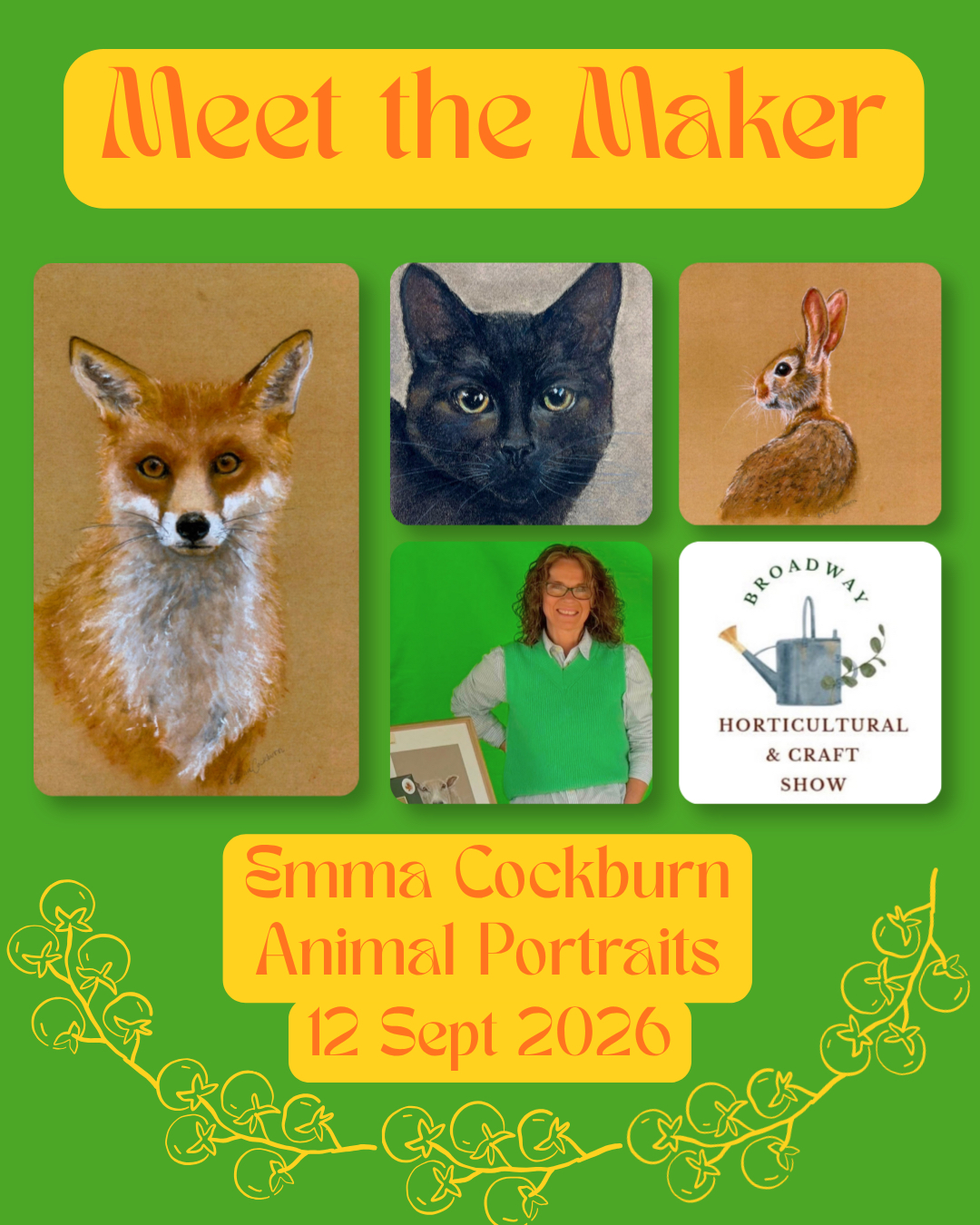 Emma Cockburn Animal Portraits